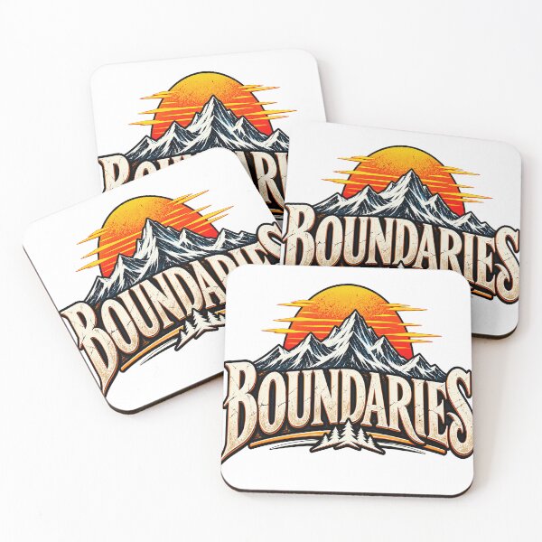 Item preview, Boundaries – Strong Simple Statement designed and sold by JanChryzostom.