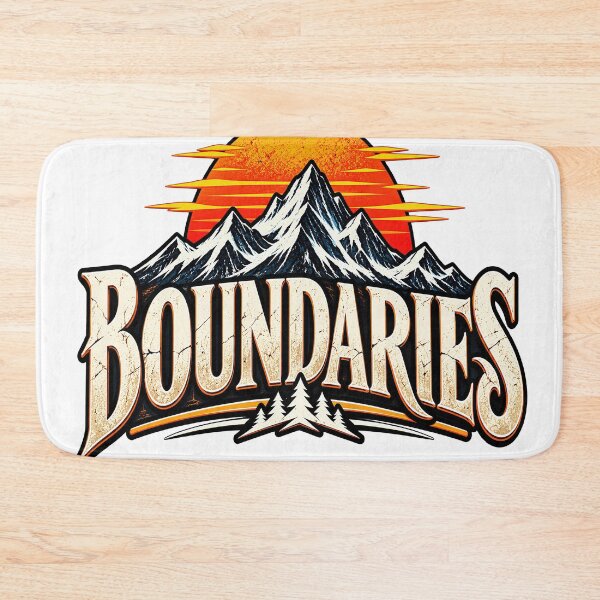 Item preview, Boundaries – Strong Simple Statement designed and sold by JanChryzostom.