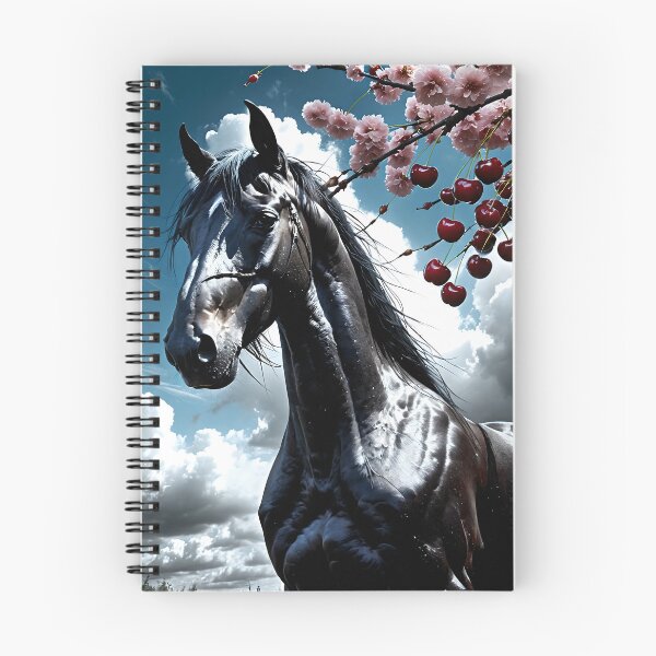 Item preview, But the big black horse said, "Look this way" - He said, "Hey lady, will you marry me?" 42 designed and sold by deep-sea-birds.