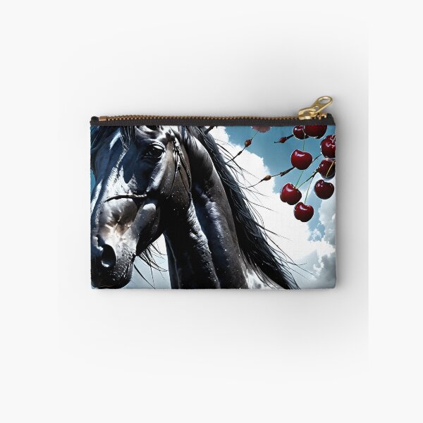 Item preview, But the big black horse said, "Look this way" - He said, "Hey lady, will you marry me?" 42 designed and sold by deep-sea-birds.