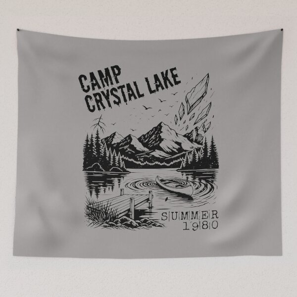Item preview, Camp Crystal Lake Summer 1980 Wilderness Badge-71 designed and sold by LukasHeymich.