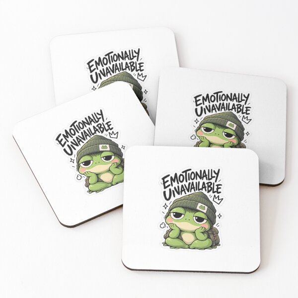 Item preview, Emotionally Unavailable Frog designed and sold by TrendyLuxShop.