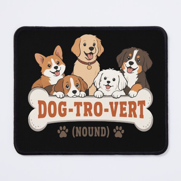 Item preview, Dogtrovert Definition Dogs designed and sold by ConnorHides.