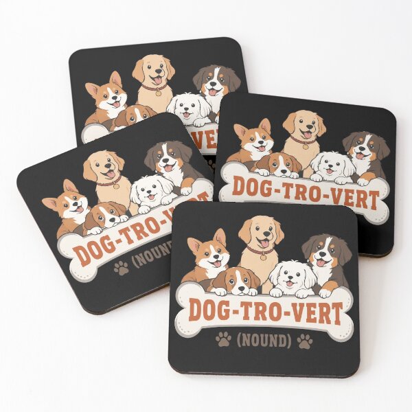 Item preview, Dogtrovert Definition Dogs designed and sold by ConnorHides.