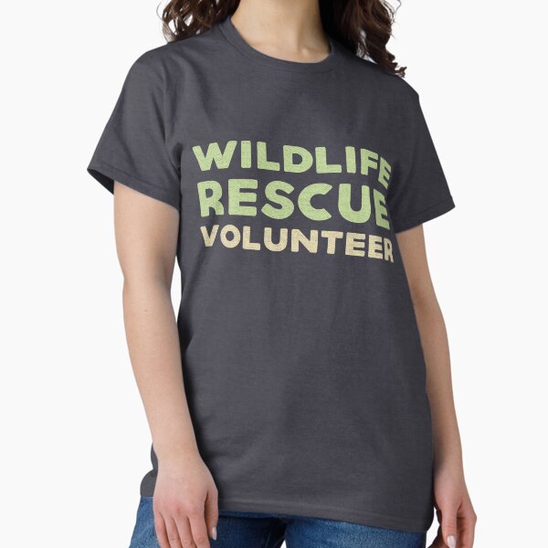 Item preview, Wildlife Rescue Volunteer Safety Shirts designed and sold by Robert Diebold.