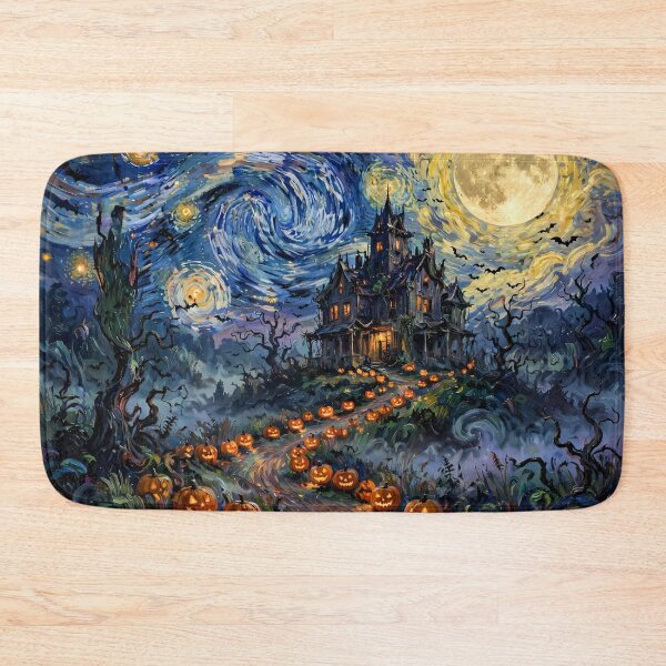 Item preview, Impressionism Halloween Haunted House designed and sold by Late Theory.