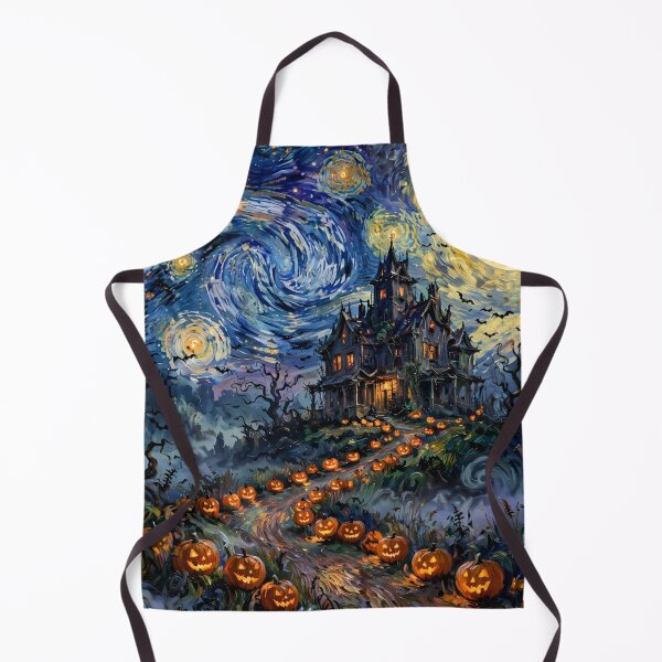 Item preview, Impressionism Halloween Haunted House designed and sold by Late Theory.