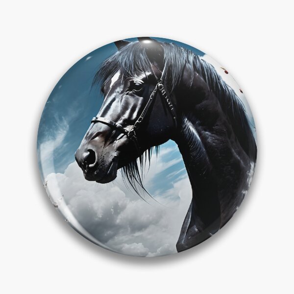 Item preview, But the big black horse said, "Look this way" - He said, "Hey lady, will you marry me?" 43 designed and sold by deep-sea-birds.