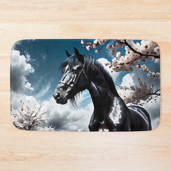 Item preview, But the big black horse said, "Look this way" - He said, "Hey lady, will you marry me?" 43 designed and sold by deep-sea-birds.