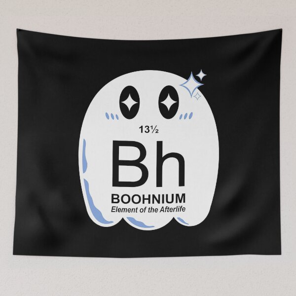 Item preview, Boohnium Ghost Periodic Table Funny Science Chemistry Design designed and sold by gritgraphas.