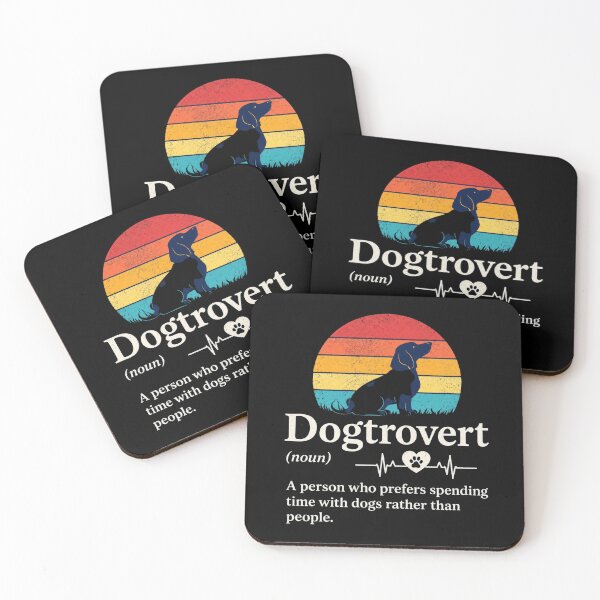 Item preview, Dogtrovert Retro Dog designed and sold by ConnorHides.