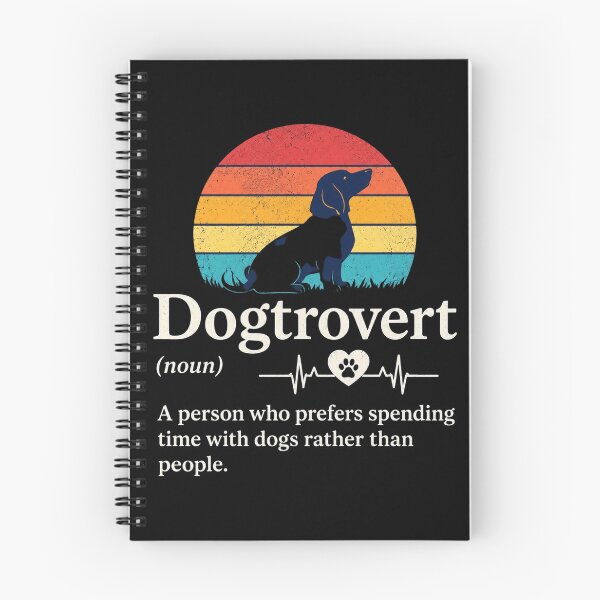 Item preview, Dogtrovert Retro Dog designed and sold by ConnorHides.