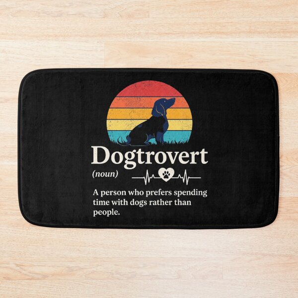 Item preview, Dogtrovert Retro Dog designed and sold by ConnorHides.