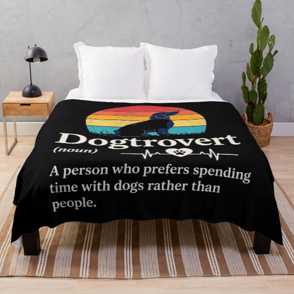 Item preview, Dogtrovert Retro Dog designed and sold by ConnorHides.