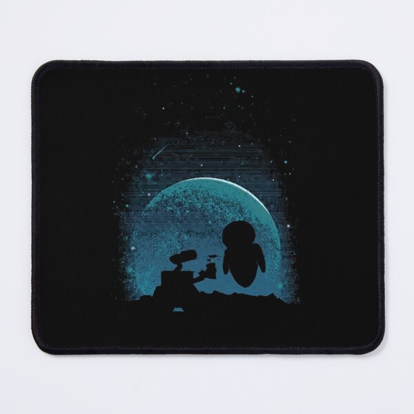 Item preview, Surreal Cute Future Robots Silhouette Moon Watercolor designed and sold by KarlWalter.