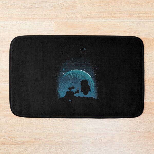 Item preview, Surreal Cute Future Robots Silhouette Moon Watercolor designed and sold by KarlWalter.