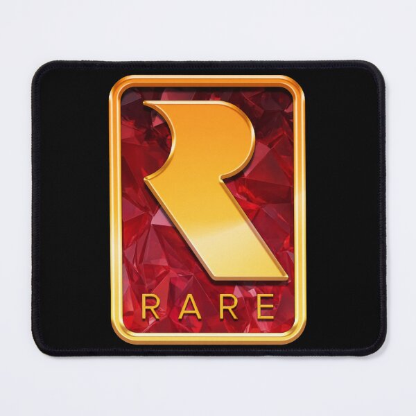 Item preview, Rare golden emblem on red crystal – Retro gaming icon designed and sold by Pixel Sakura Gallery.
