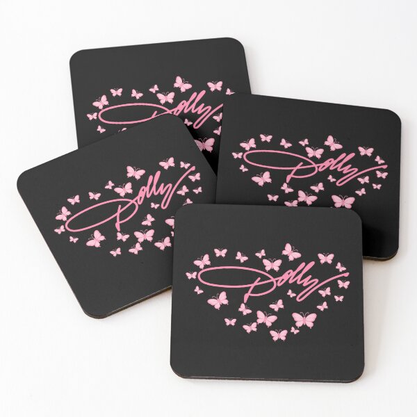 Item preview, Dolly Parton Signature Pnk Butterflies designed and sold by Cartoonivacloth.