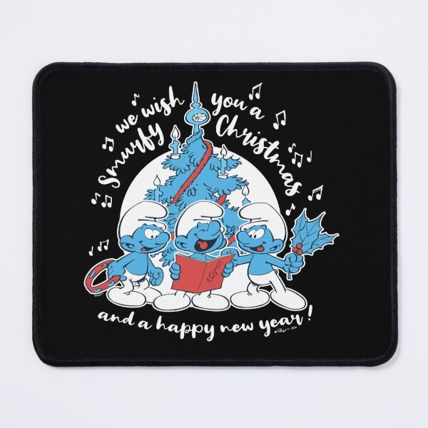 Item preview, The Smurfs Christmas Singing Carols By The Tree Group Shot Essential designed and sold by circliqueart.