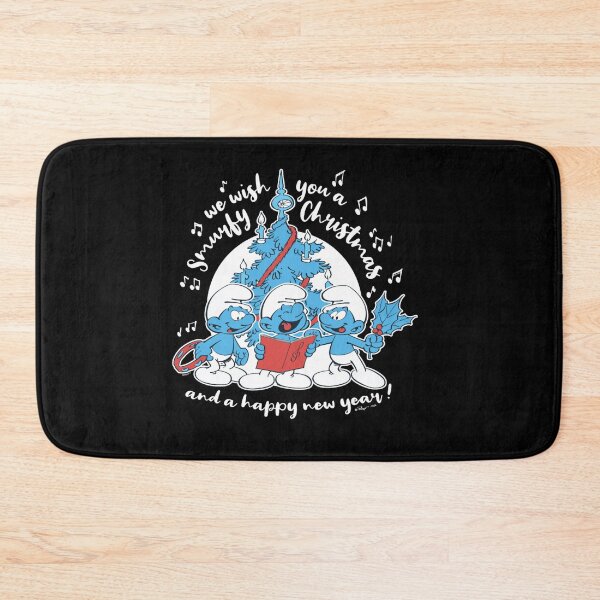 Item preview, The Smurfs Christmas Singing Carols By The Tree Group Shot Essential  designed and sold by circliqueart.
