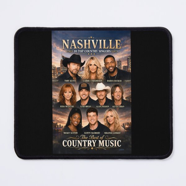 Item preview, NASHVILLE 10 TOP COUNTRY MUSIC SINGERS Oversized designed and sold by Jessicalcl.