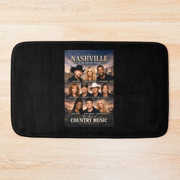 Item preview, NASHVILLE 10 TOP COUNTRY MUSIC SINGERS Oversized  designed and sold by Jessicalcl.