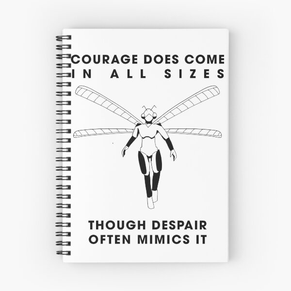Item preview, “Courage does come in all sizes” quote designed and sold by SWARM Shop.