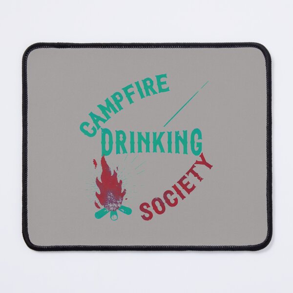 Item preview, Campfire Drinking Society Vintage Camping Tee-38 designed and sold by LukasHeymich.