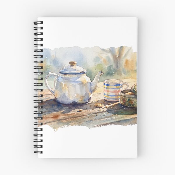 Item preview, Tea and Biscuits Watercolour Art designed and sold by made by Golightly x.