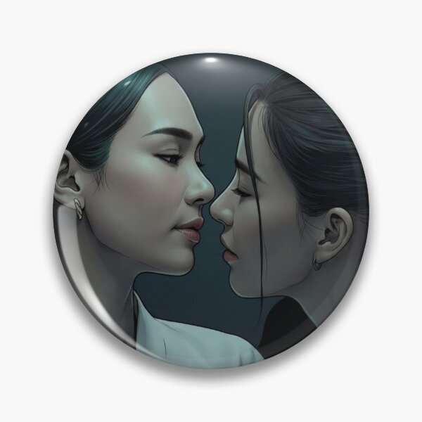 Item preview, BS PT BinOon Phim & Bulan Longing Soul Khom Thai GL Series Actress Lgbtq+ Comic Book Art Home Wall Decor Print Poster Pride TV Series Movie Music designed and sold by Mind Space.
