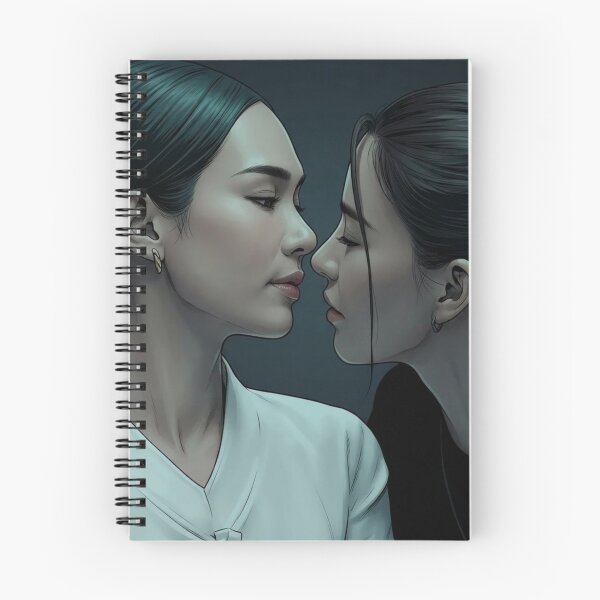 Item preview, BS PT BinOon Phim & Bulan Longing Soul Khom Thai GL Series Actress Lgbtq+ Comic Book Art Home Wall Decor Print Poster Pride TV Series Movie Music designed and sold by Mind Space.