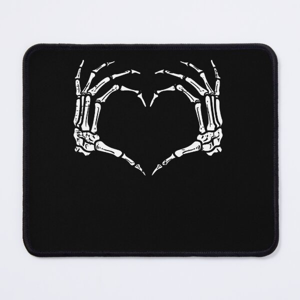 Item preview, Skeleton Hands Heart Sign Retro Halloween designed and sold by Pider-Vampire.