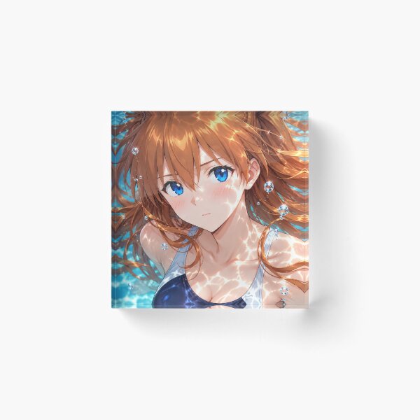 Item preview, Asuka Langley Soryu – Reflections of Azure designed and sold by Pixel Sakura Gallery.