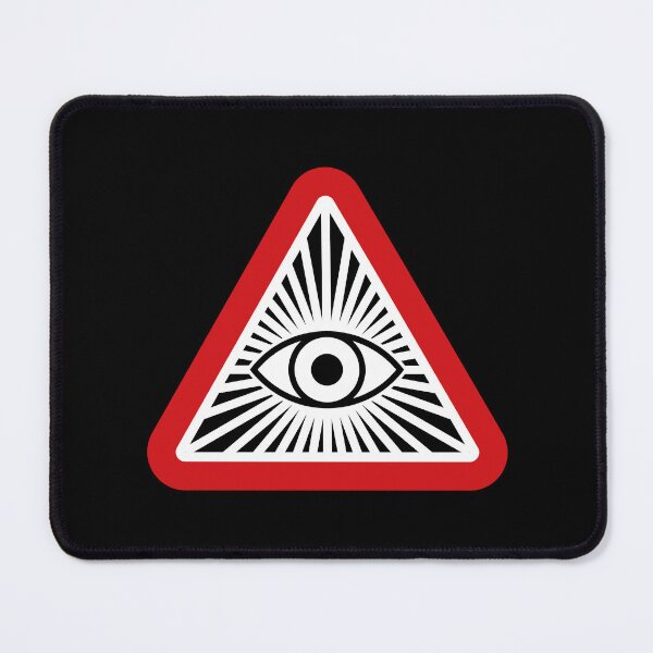 Item preview, 1984 All Seeing Eye (On Black) designed and sold by STUDIO-72.