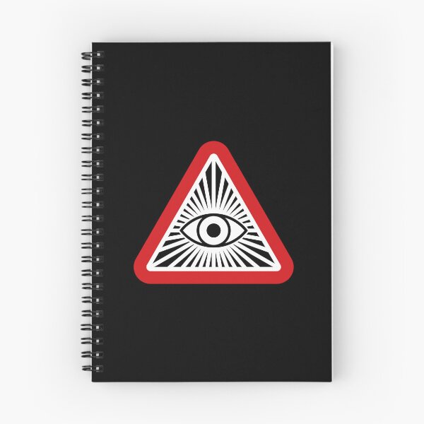 Item preview, 1984 All Seeing Eye (On Black) designed and sold by STUDIO-72.