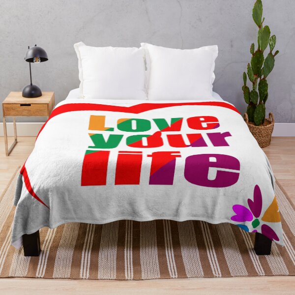 Item preview, colorful typography, positive mindset, self love design designed and sold by Carftora786.