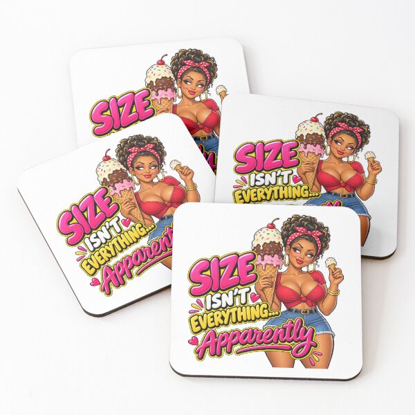 Item preview, Size Isn’t Everything Funny Cheeky Design designed and sold by mygiftideas.
