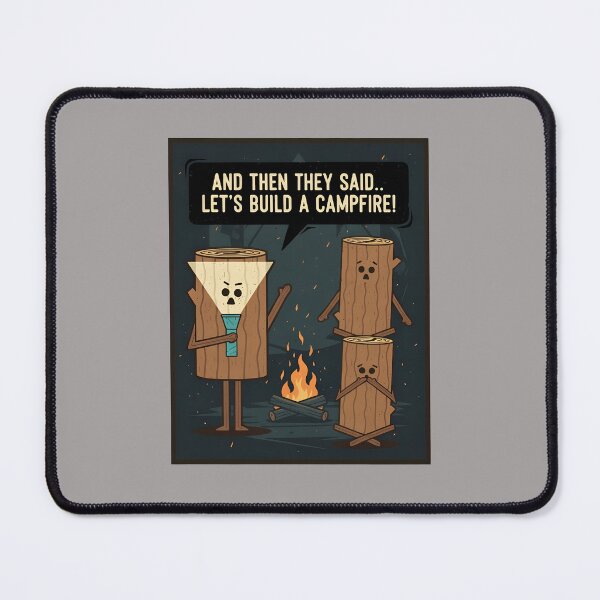 Item preview, Campfire Jokes Firewood Wod Dark Humor T-Shirt-37 designed and sold by LukasHeymich.
