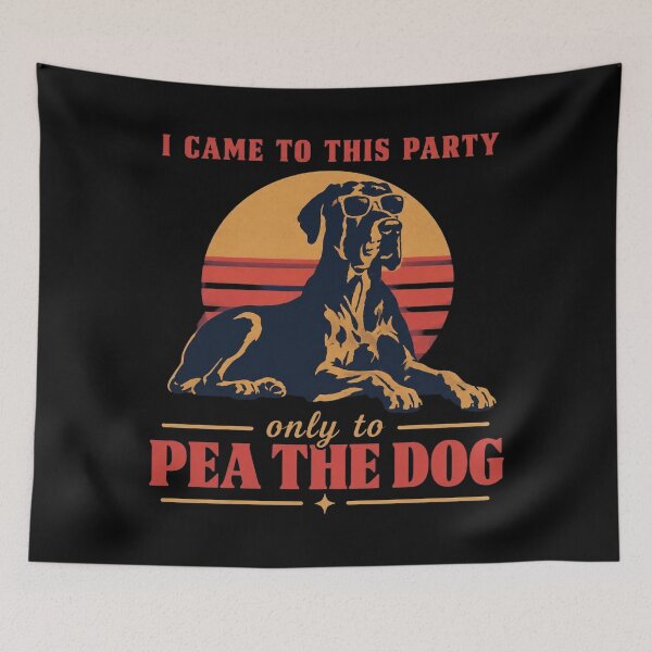 Item preview, Pet The Dog Retro designed and sold by ConnorHides.