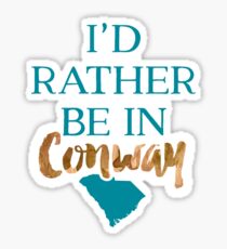 Coastal Carolina University - Style 8 Sticker