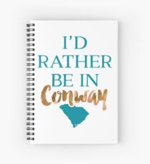 Coastal Carolina University - Style 8 Spiral Notebook