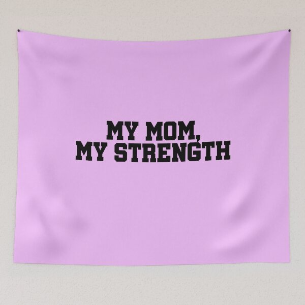 Item preview, My Mom My Strength | Best Mom Ever Typography | Mother Love Gift | Proud Mom Family Design designed and sold by 440CREATIVES.