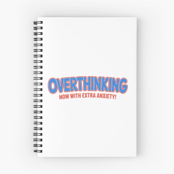 Item preview, Overthinking Now With Extra Anxiety – Funny Retro Comic Design designed and sold by LoFizzy.