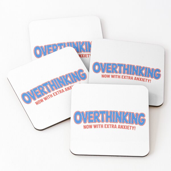 Item preview, Overthinking Now With Extra Anxiety – Funny Retro Comic Design designed and sold by LoFizzy.