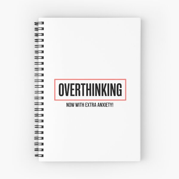 Item preview, Overthinking Now With Extra Anxiety – Funny Retro Comic Design designed and sold by LoFizzy.
