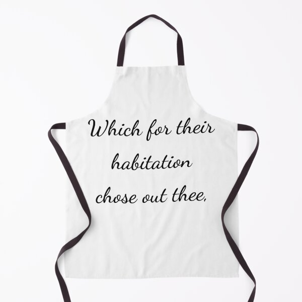 Item preview, “Which for their habitation chose out thee,” - handwriting black designed and sold by ariksworld.