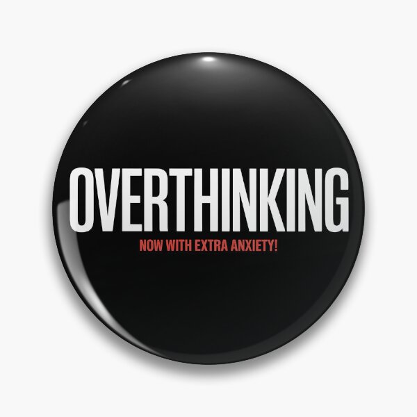 Item preview, Overthinking Now With Extra Anxiety – Funny Retro Comic Design designed and sold by LoFizzy.