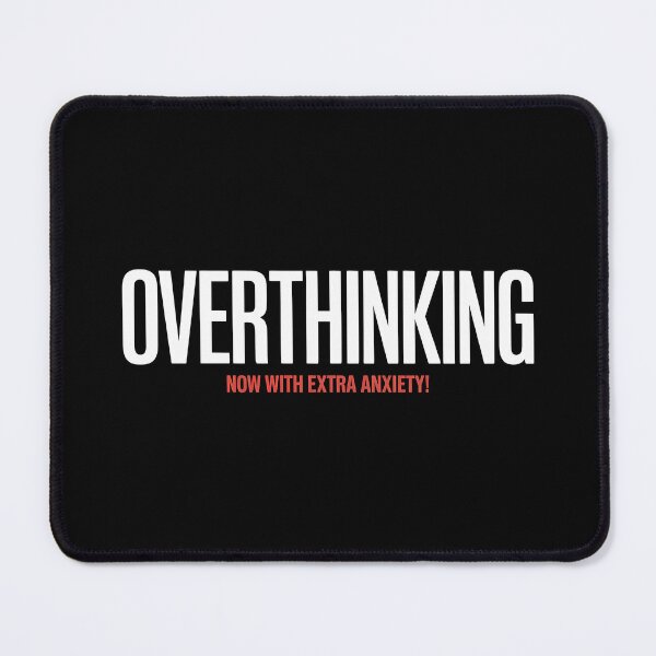 Item preview, Overthinking Now With Extra Anxiety – Funny Retro Comic Design designed and sold by LoFizzy.