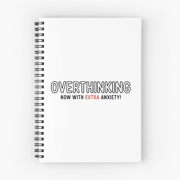 Item preview, Overthinking Now With Extra Anxiety – Funny Retro Comic Design designed and sold by LoFizzy.