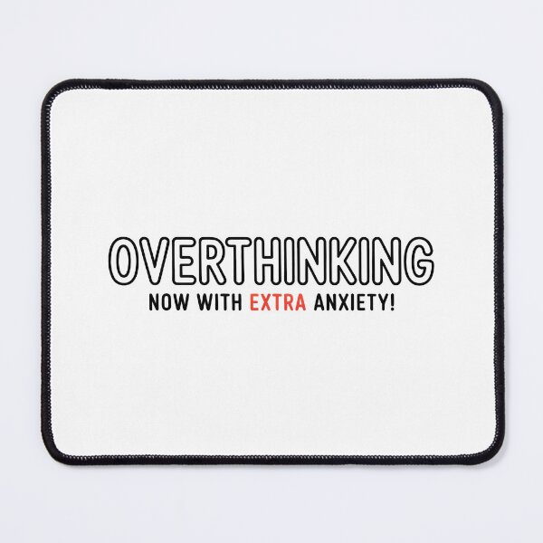 Item preview, Overthinking Now With Extra Anxiety – Funny Retro Comic Design designed and sold by LoFizzy.